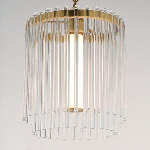 Jolie Small Led Pendant Brass