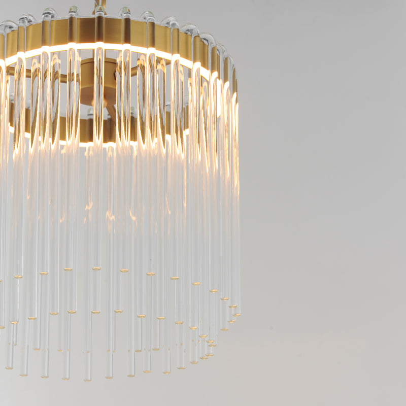 Jolie Small Led Pendant Brass