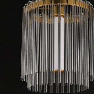 Jolie Small Led Pendant Brass