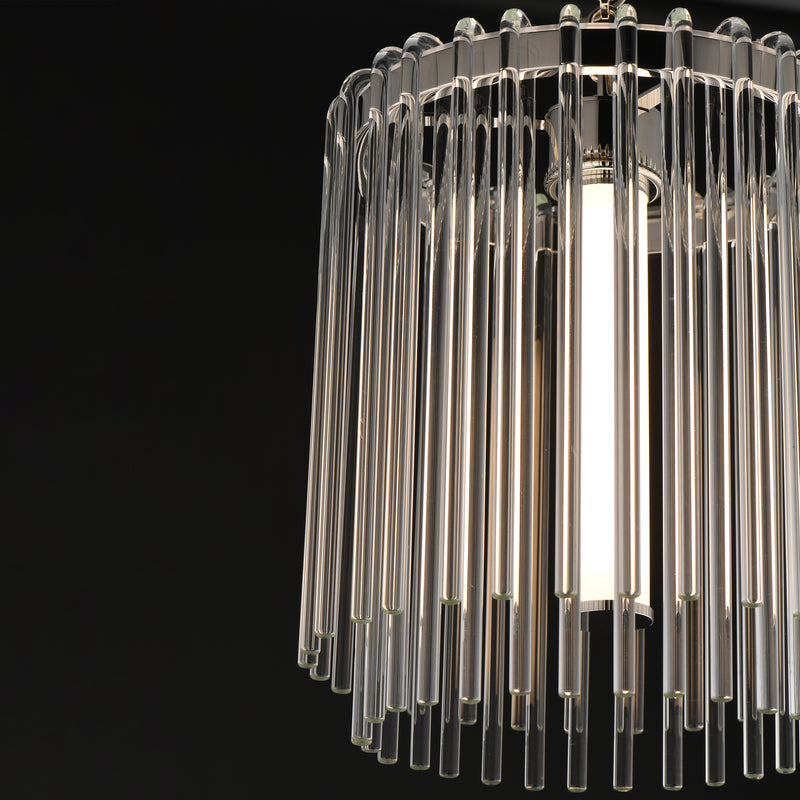 Jolie Small Led Pendant Nickel