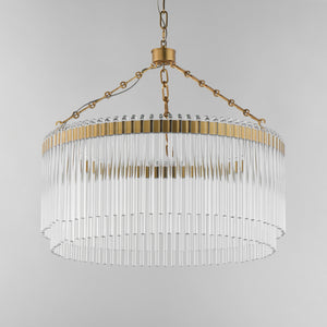Jolie Medium Led Pendant Brass