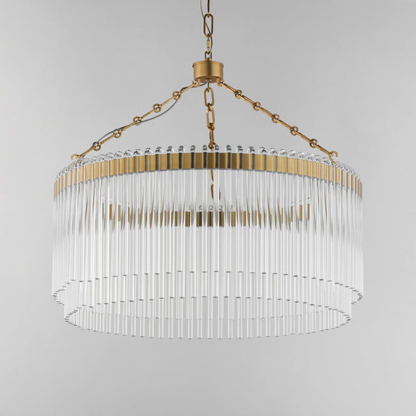 Jolie Medium Led Pendant Brass
