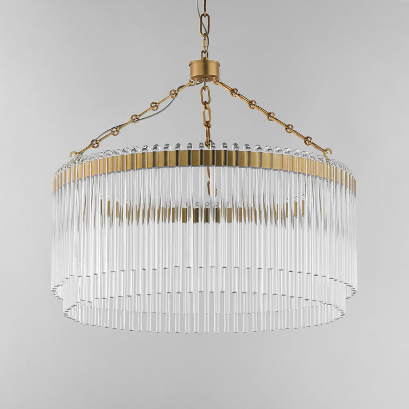 Jolie Medium Led Pendant Brass