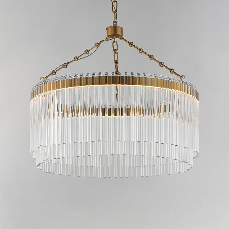Jolie Medium Led Pendant Brass