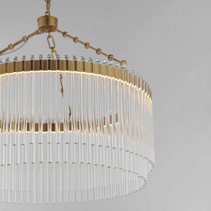 Jolie Medium Led Pendant Brass