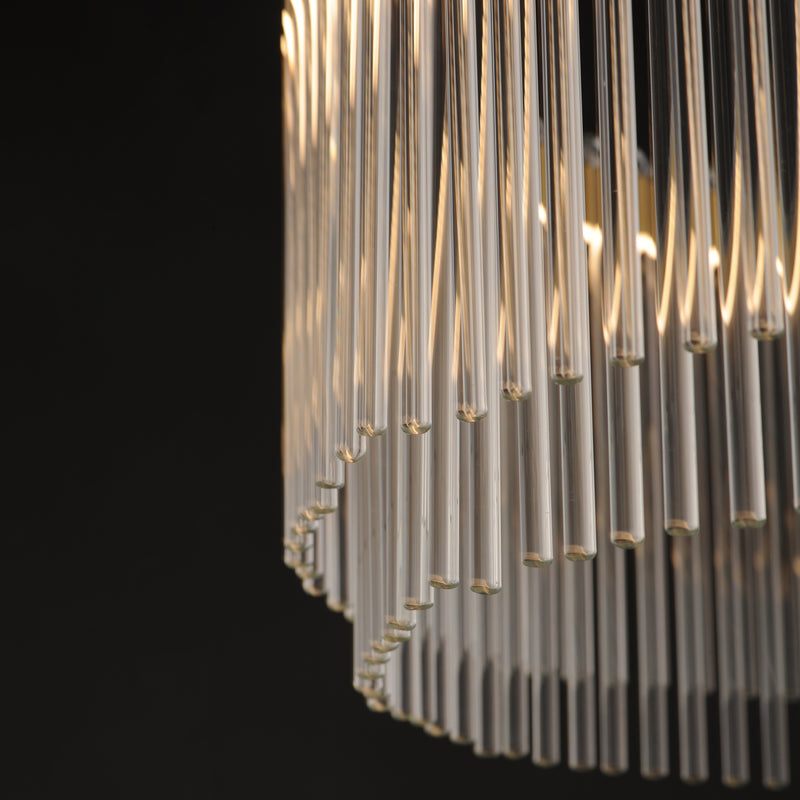 Jolie Medium Led Pendant Brass