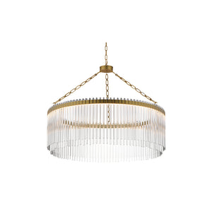 Jolie Large Led Pendant Brass