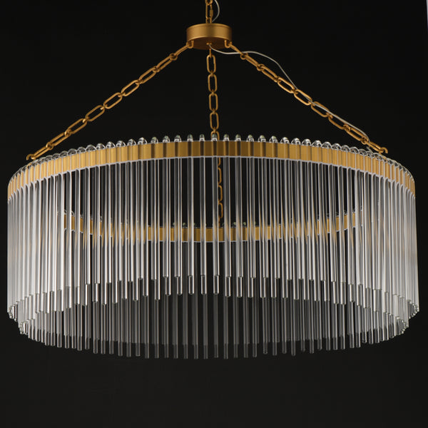 Jolie Large Led Pendant Brass