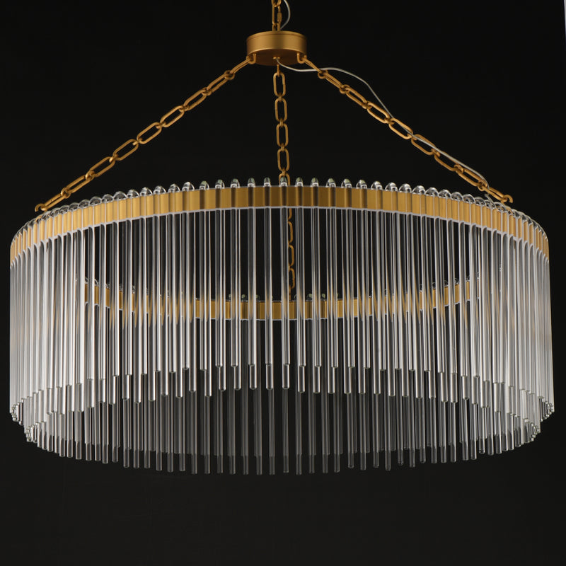 Jolie Large Led Pendant Brass