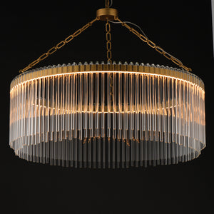 Jolie Large Led Pendant Brass