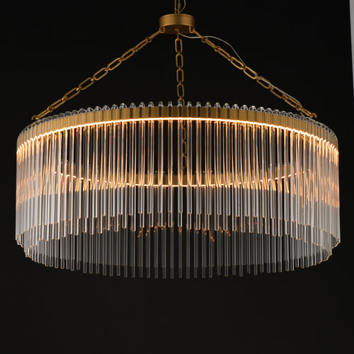 Jolie Large Led Pendant Brass