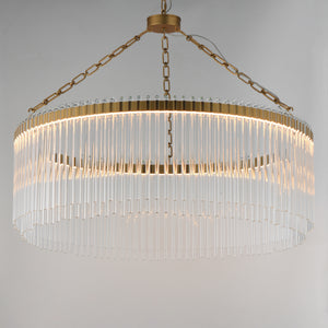 Jolie Large Led Pendant Brass