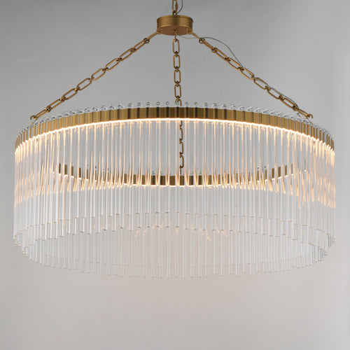 Jolie Large Led Pendant Brass