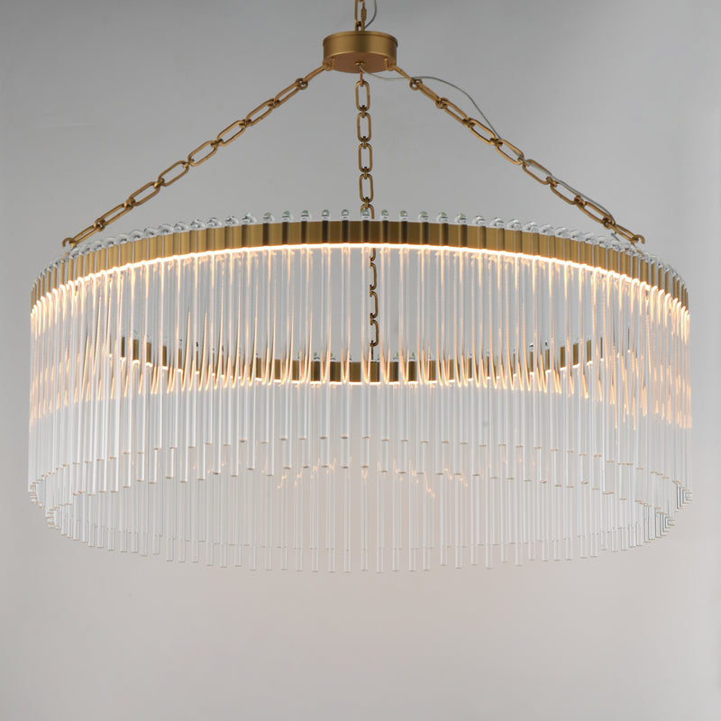 Jolie Large Led Pendant Brass