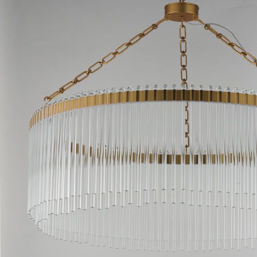 Jolie Large Led Pendant Brass