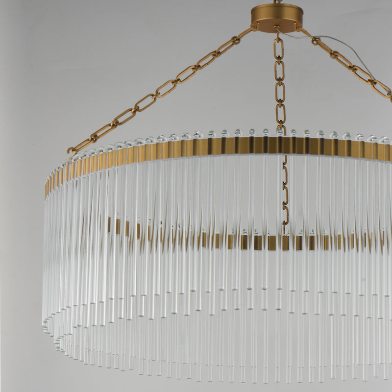 Jolie Large Led Pendant Brass