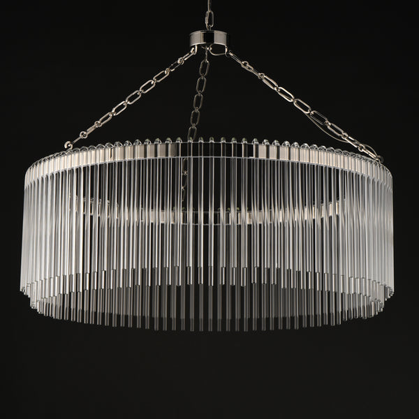 Jolie Large Led Pendant Nickel