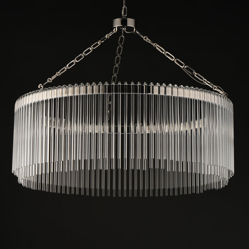 Jolie Large Led Pendant Nickel