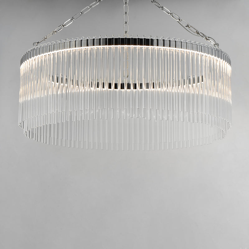 Jolie Large Led Pendant Nickel