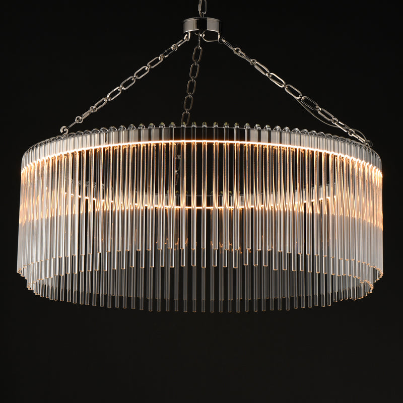Jolie Large Led Pendant Nickel