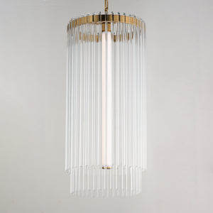Jolie Foyer Pendant Brass