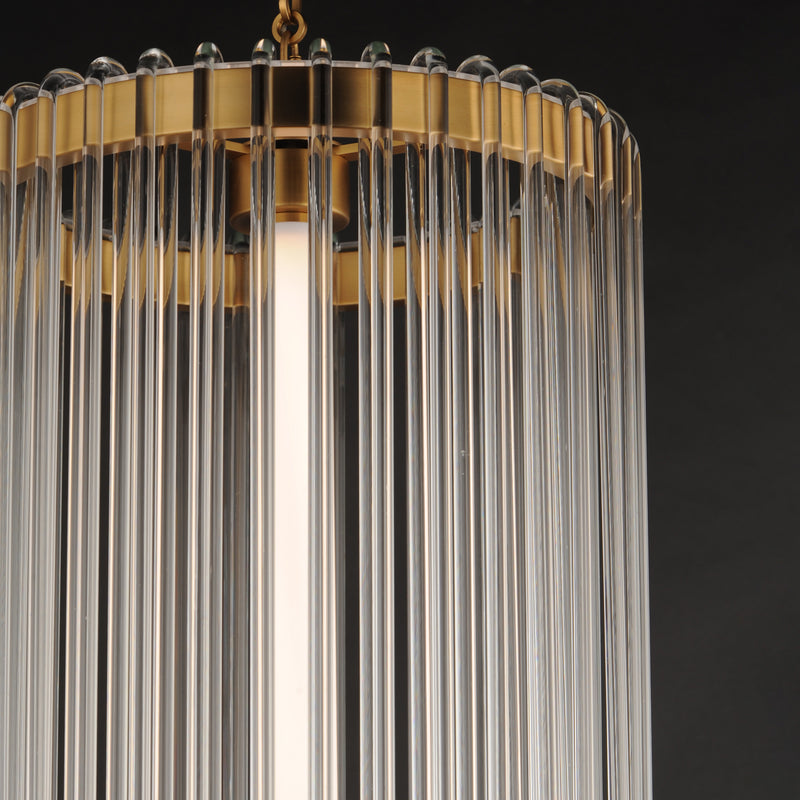 Jolie Foyer Pendant Brass
