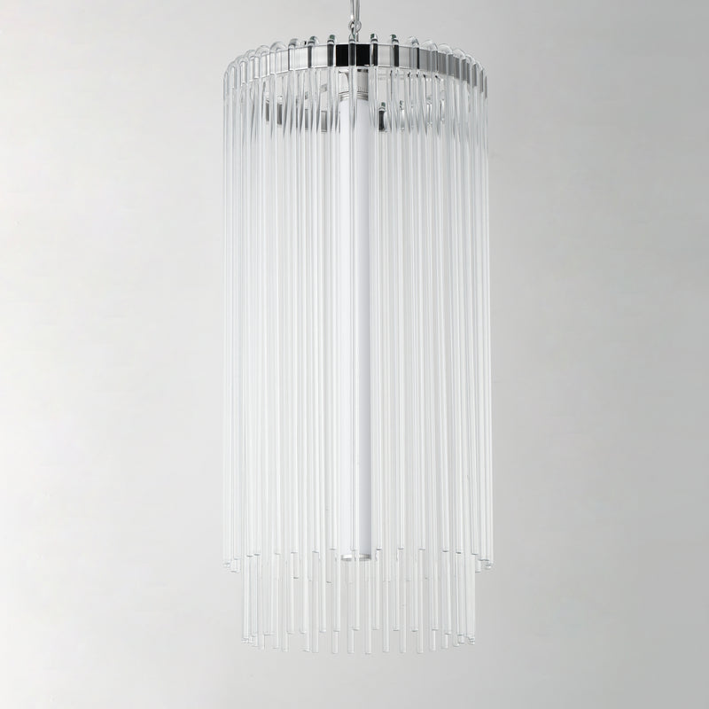 Jolie Foyer Pendant Nickel