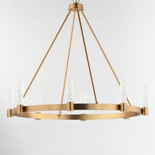 Duchess 8 Light Chandelier Brass