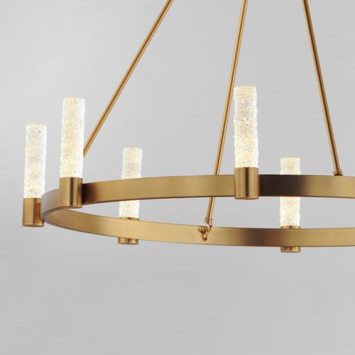 Duchess 8 Light Chandelier Brass