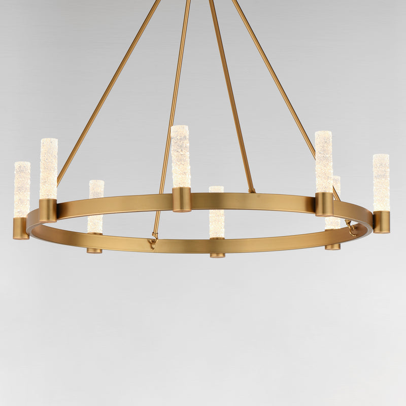 Duchess 8 Light Chandelier Brass