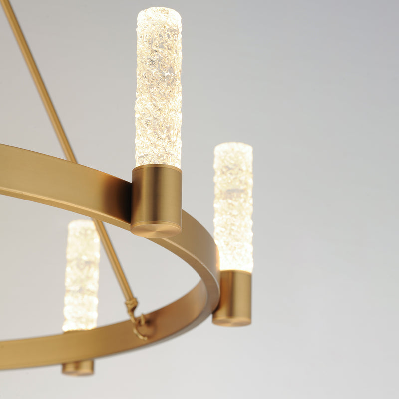 Duchess 8 Light Chandelier Brass