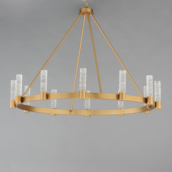 Duchess 12 Light Chandelier Brass