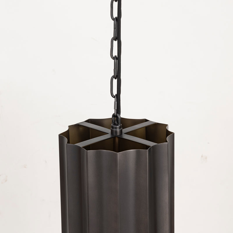 Allegra Mini Pendant Gunmetal