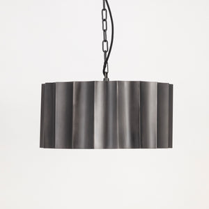Allegra Large Pendant Gunmetal