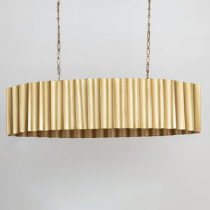 Allegra Linear Pendant Brass