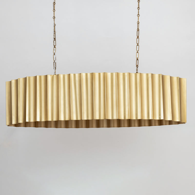 Allegra Linear Pendant Brass
