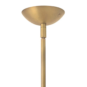 Pismo Woven Shade Pendant Brass