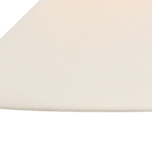 Cove Fabric Shade Pendant Brass