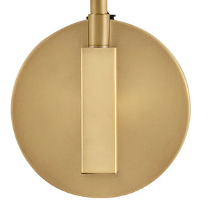 Simon Medium Single Sconce Matte Navy