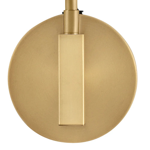 Simon Medium Single Sconce Matte Navy