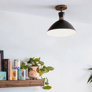 Simon Medium Convertible Pendant Black
