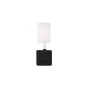 Greenwich One Light Wall / Bath Sconce Black