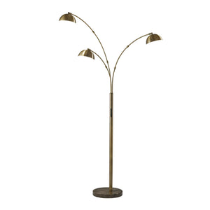 Bolton LED 3-Arm Arc Lamp