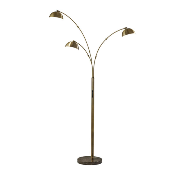 Bolton LED 3-Arm Arc Lamp