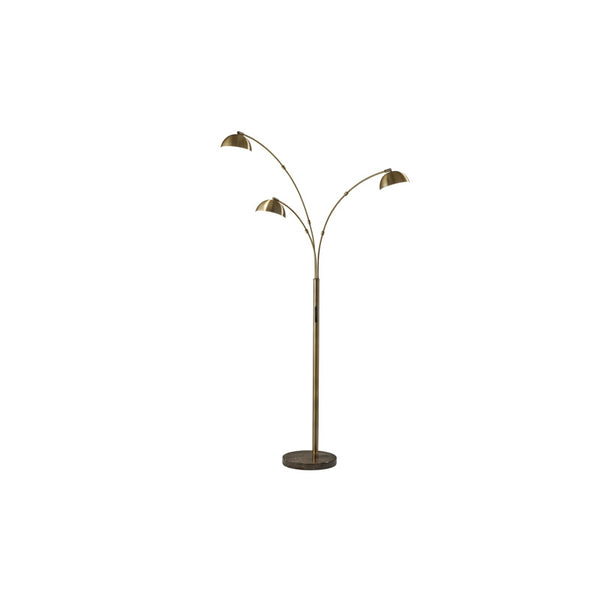 Bolton LED 3-Arm Arc Lamp