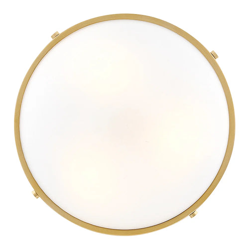 Gus Semi Flush Gold