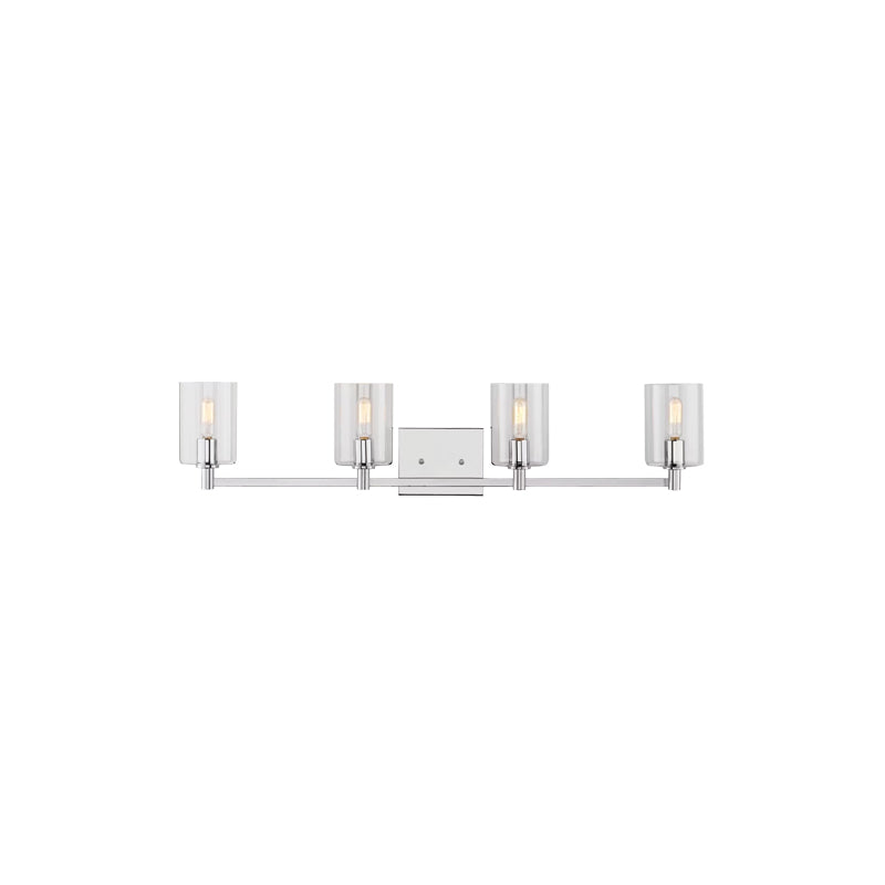 Fullton 4-Light Bath Sconce Chrome