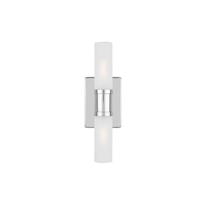 Keaton Small 2-Light Vanity Chrome