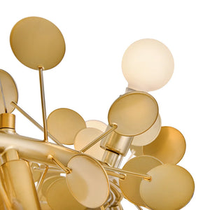 Lolli Chandelier Brass