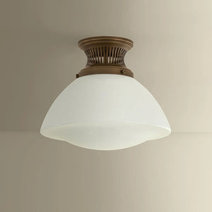 Bruceville Flush Mount Bronze Small